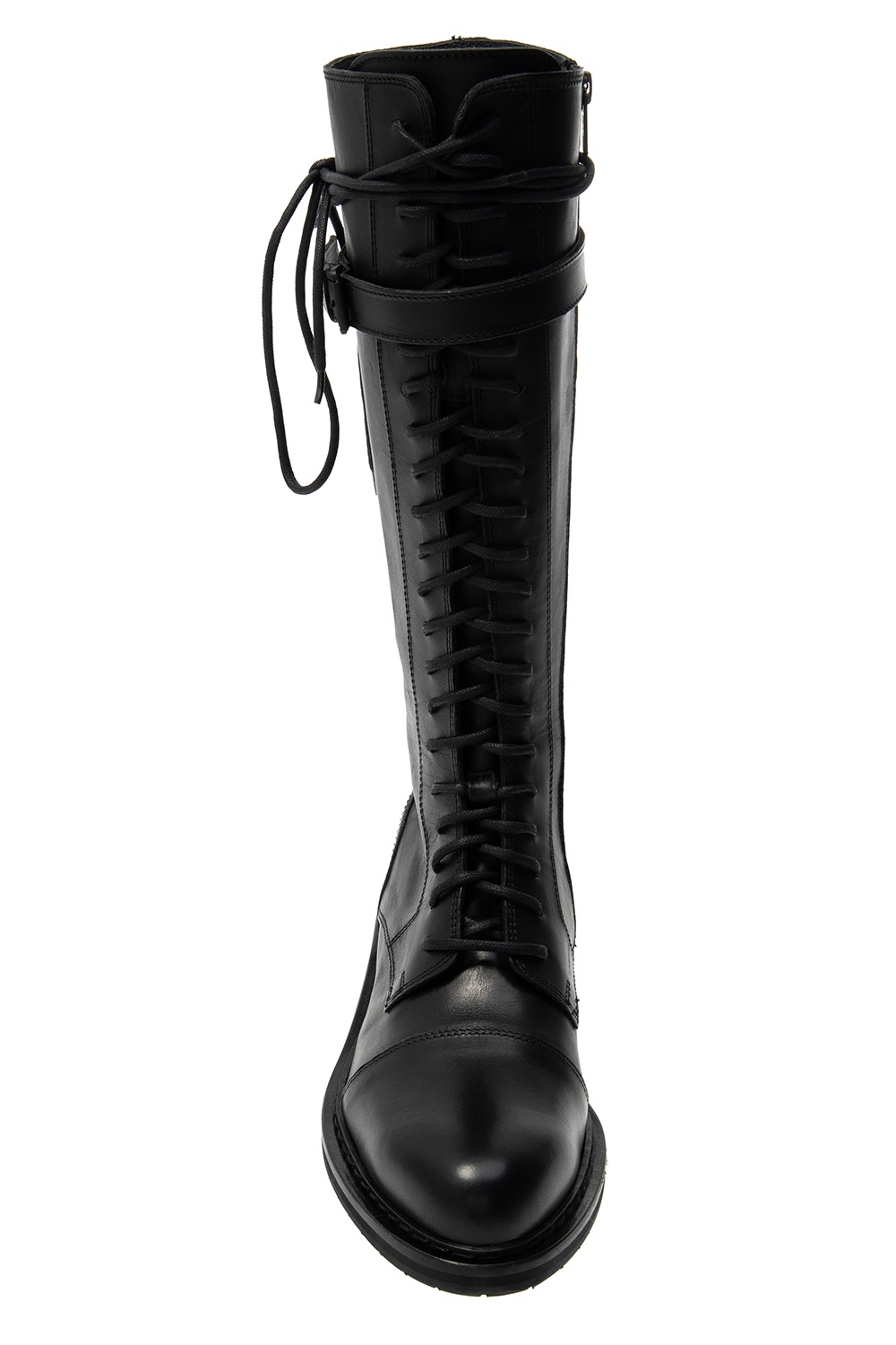 ann demeulemeester boots lace up